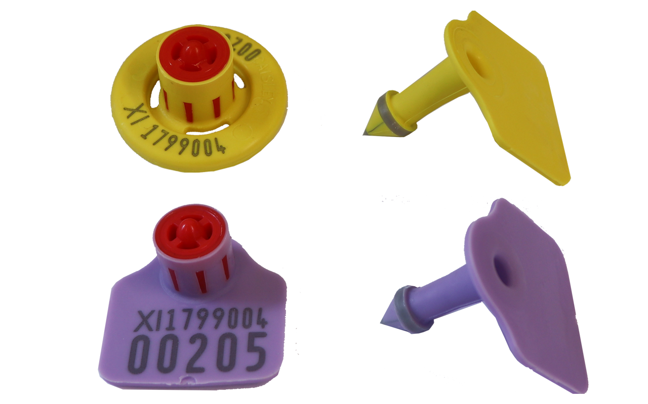 Caisley FLEXO EID Button Tag Set